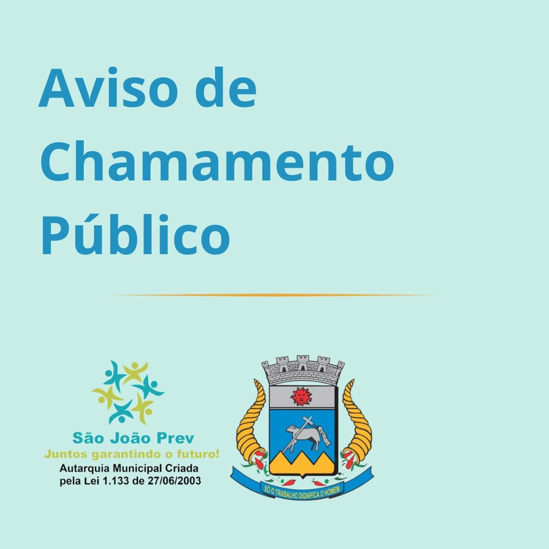 Chamamento Público 001/2025